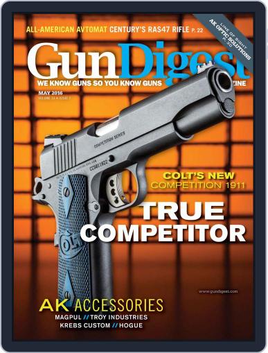 Gun Digest May 10th, 2016 Digital Back Issue Cover