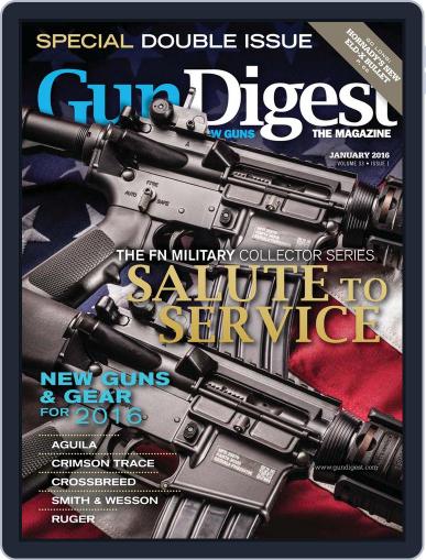 Gun Digest January 12th, 2016 Digital Back Issue Cover