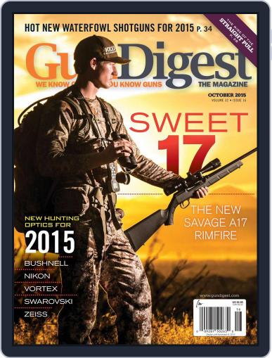 Gun Digest October 1st, 2015 Digital Back Issue Cover