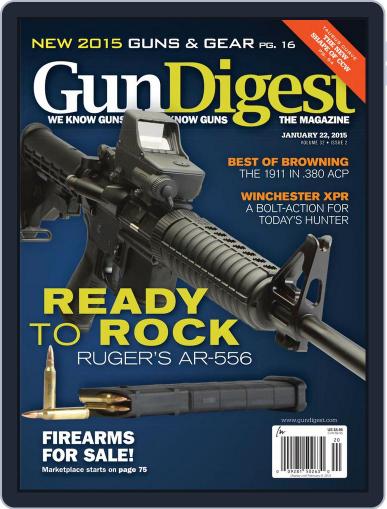 Gun Digest January 13th, 2015 Digital Back Issue Cover