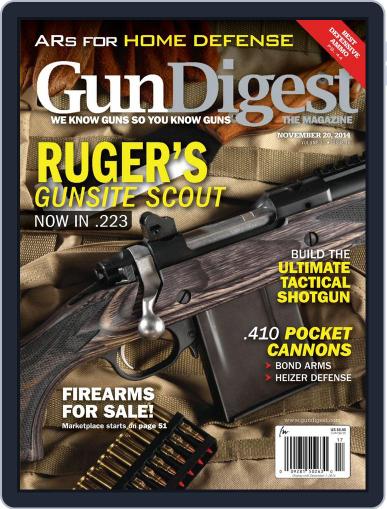 Gun Digest November 11th, 2014 Digital Back Issue Cover