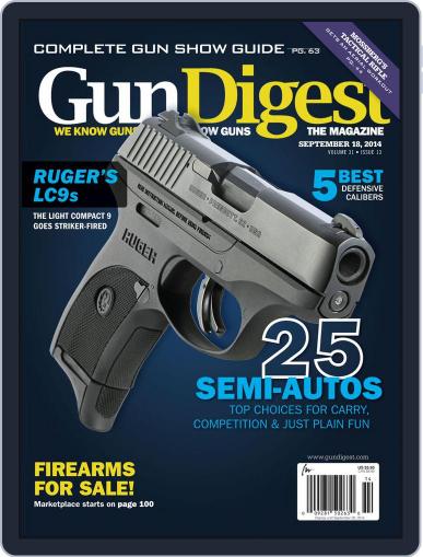 Gun Digest September 12th, 2014 Digital Back Issue Cover