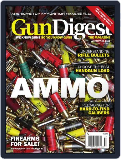 Gun Digest August 26th, 2014 Digital Back Issue Cover
