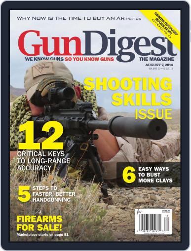Gun Digest July 29th, 2014 Digital Back Issue Cover