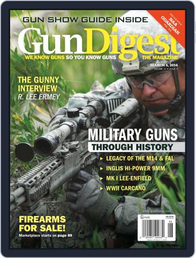 Gun Digest February 25th, 2014 Digital Back Issue Cover