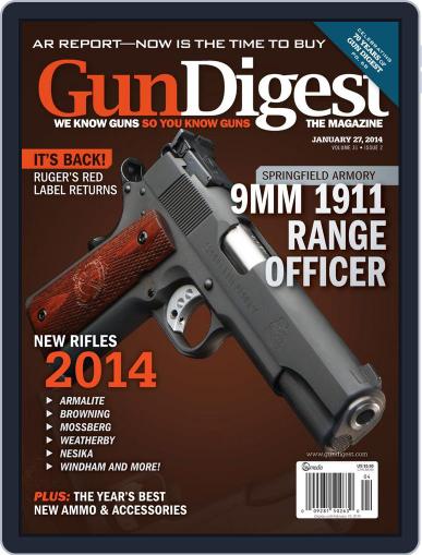 Gun Digest January 14th, 2014 Digital Back Issue Cover