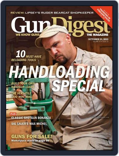 Gun Digest October 8th, 2013 Digital Back Issue Cover