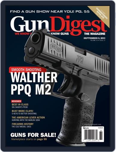 Gun Digest August 27th, 2013 Digital Back Issue Cover