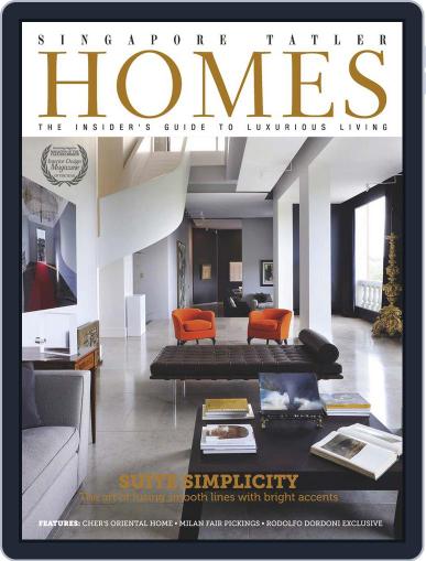 Tatler Homes Singapore June 7th, 2012 Digital Back Issue Cover