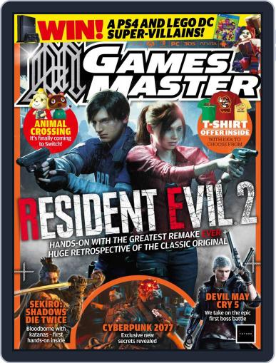Gamesmaster November 1st, 2018 Digital Back Issue Cover