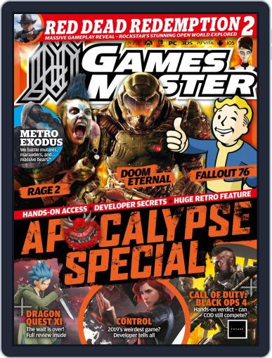 Gamesmaster October 1st, 2018 Digital Back Issue Cover