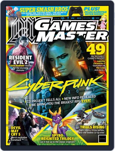 Gamesmaster September 1st, 2018 Digital Back Issue Cover