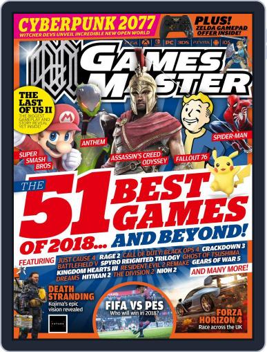 Gamesmaster August 1st, 2018 Digital Back Issue Cover