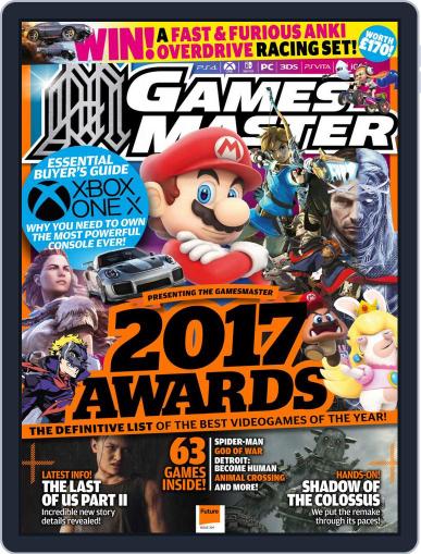 Gamesmaster November 12th, 2017 Digital Back Issue Cover
