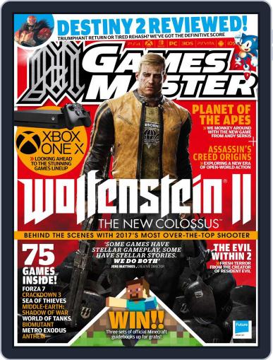 Gamesmaster October 1st, 2017 Digital Back Issue Cover
