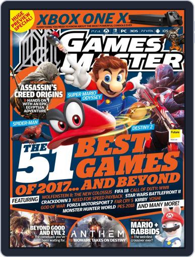 Gamesmaster August 1st, 2017 Digital Back Issue Cover