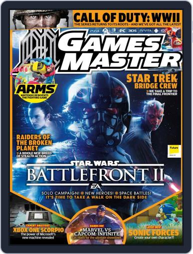 Gamesmaster June 1st, 2017 Digital Back Issue Cover