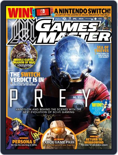 Gamesmaster April 1st, 2017 Digital Back Issue Cover