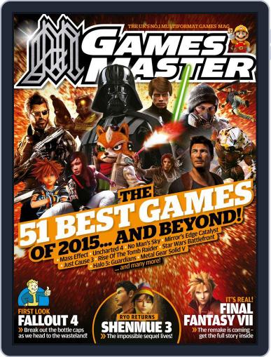 Gamesmaster (Digital) July 15th, 2015 Issue Cover
