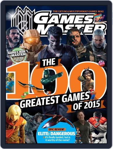 Gamesmaster January 28th, 2015 Digital Back Issue Cover