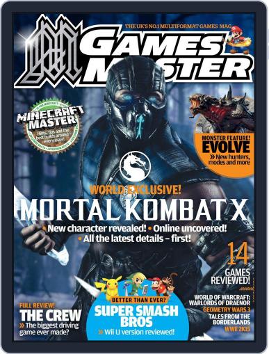 Gamesmaster January 5th, 2015 Digital Back Issue Cover