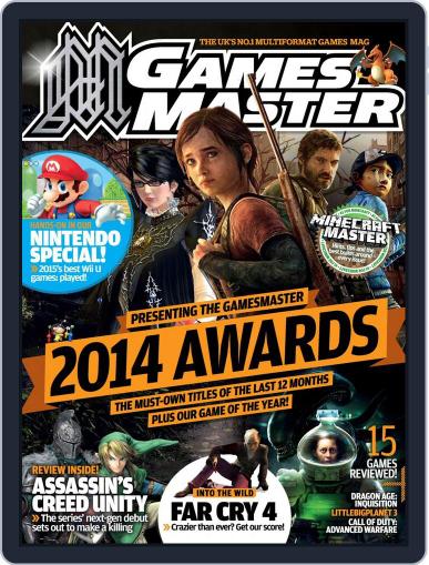 Gamesmaster December 10th, 2014 Digital Back Issue Cover