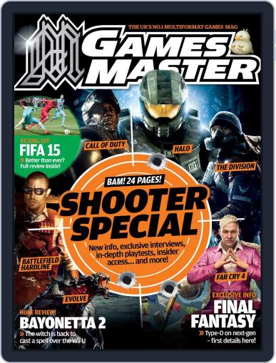 Gamesmaster October 8th, 2014 Digital Back Issue Cover