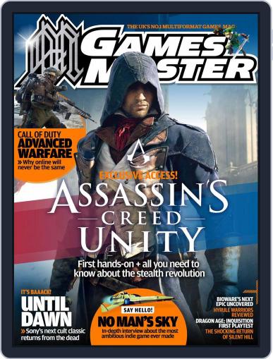 Gamesmaster September 10th, 2014 Digital Back Issue Cover