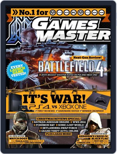 Gamesmaster November 6th, 2013 Digital Back Issue Cover