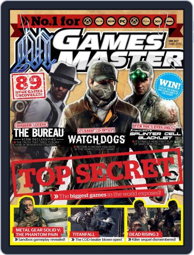 Gamesmaster July 15th, 2013 Digital Back Issue Cover