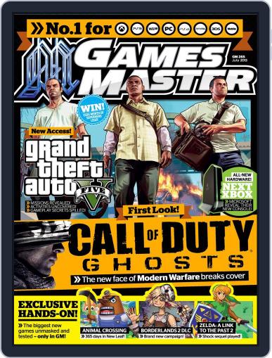 Gamesmaster May 22nd, 2013 Digital Back Issue Cover