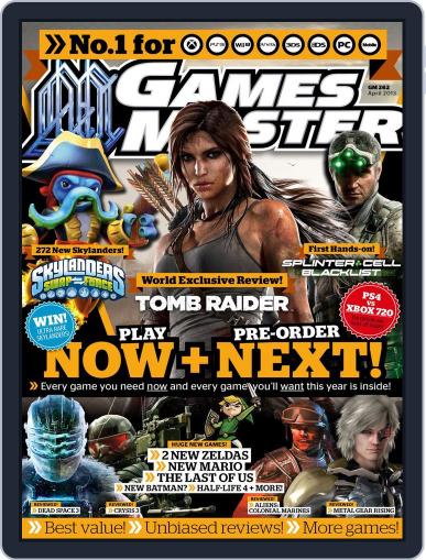 Gamesmaster March 4th, 2013 Digital Back Issue Cover