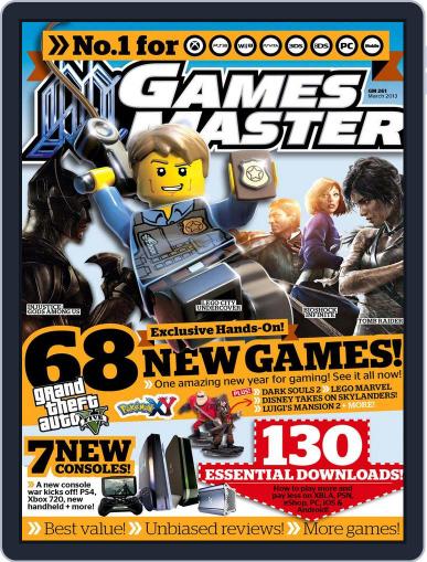 Gamesmaster January 28th, 2013 Digital Back Issue Cover
