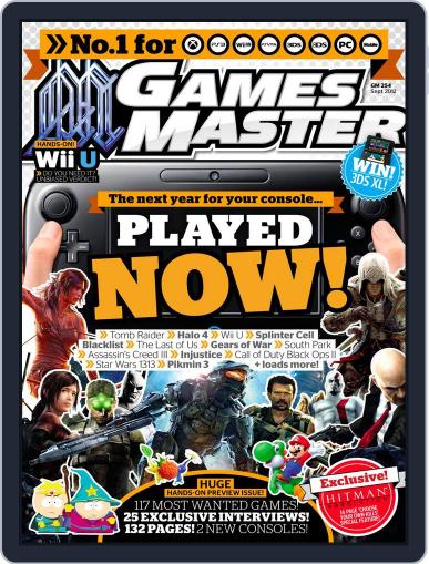 Gamesmaster July 21st, 2012 Digital Back Issue Cover