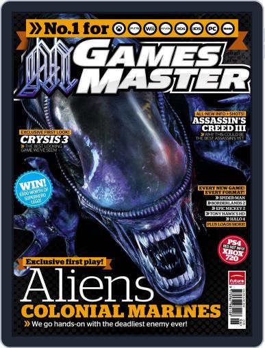Gamesmaster June 1st, 2012 Digital Back Issue Cover