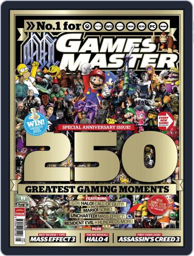 Gamesmaster April 5th, 2012 Digital Back Issue Cover