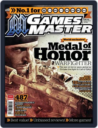 Gamesmaster March 6th, 2012 Digital Back Issue Cover