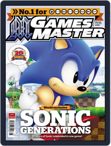 Gamesmaster June 20th, 2011 Digital Back Issue Cover
