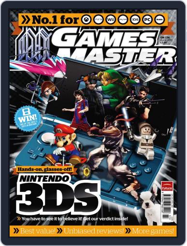 Gamesmaster April 1st, 2011 Digital Back Issue Cover
