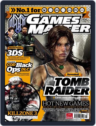 Gamesmaster February 22nd, 2011 Digital Back Issue Cover