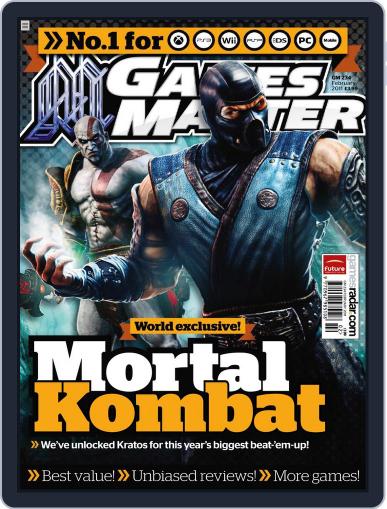 Gamesmaster January 27th, 2011 Digital Back Issue Cover