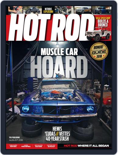Hot Rod August 1st, 2018 Digital Back Issue Cover