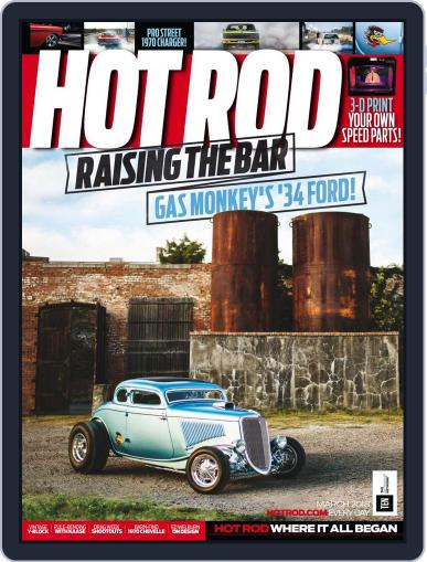 Hot Rod March 1st, 2018 Digital Back Issue Cover