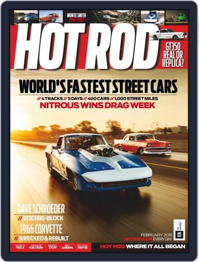Hot Rod February 1st, 2018 Digital Back Issue Cover