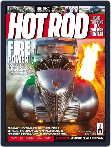 Hot Rod October 1st, 2016 Digital Back Issue Cover