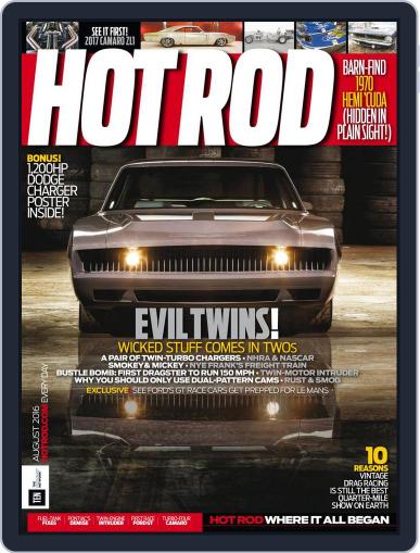 Hot Rod August 1st, 2016 Digital Back Issue Cover