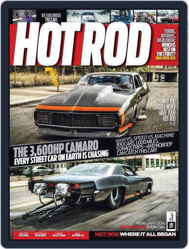 Hot Rod February 1st, 2016 Digital Back Issue Cover