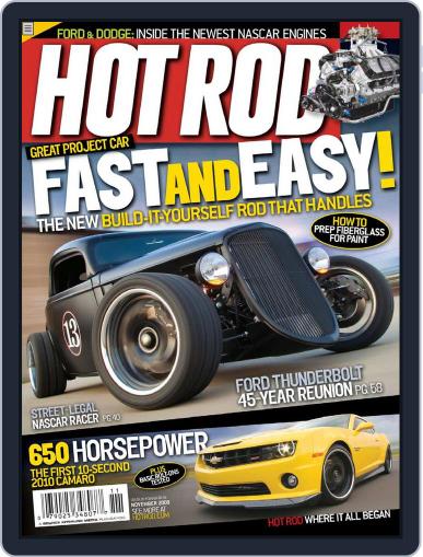 Hot Rod September 15th, 2009 Digital Back Issue Cover