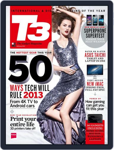 T3 January 4th, 2013 Digital Back Issue Cover