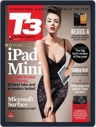 T3 December 5th, 2012 Digital Back Issue Cover